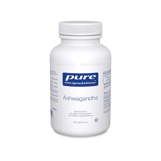 Pure Encapsulations, Ashwagandha, 120 Vegetarian Capsules  nitvd.com