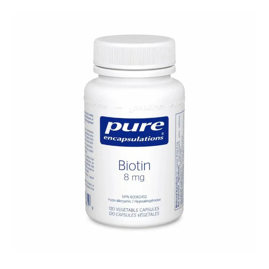 Pure encapsulations biotin Canadian label sold by nitvd.com