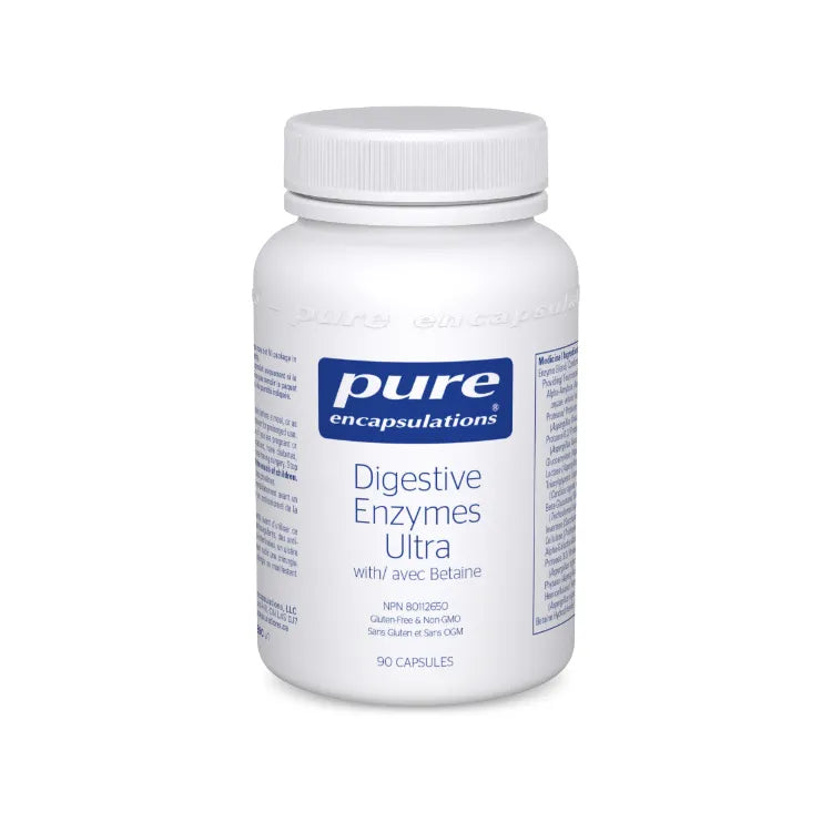 Pure Encapsulations, Digestive Enzymes Ultra with Betaine, 90 Capsules