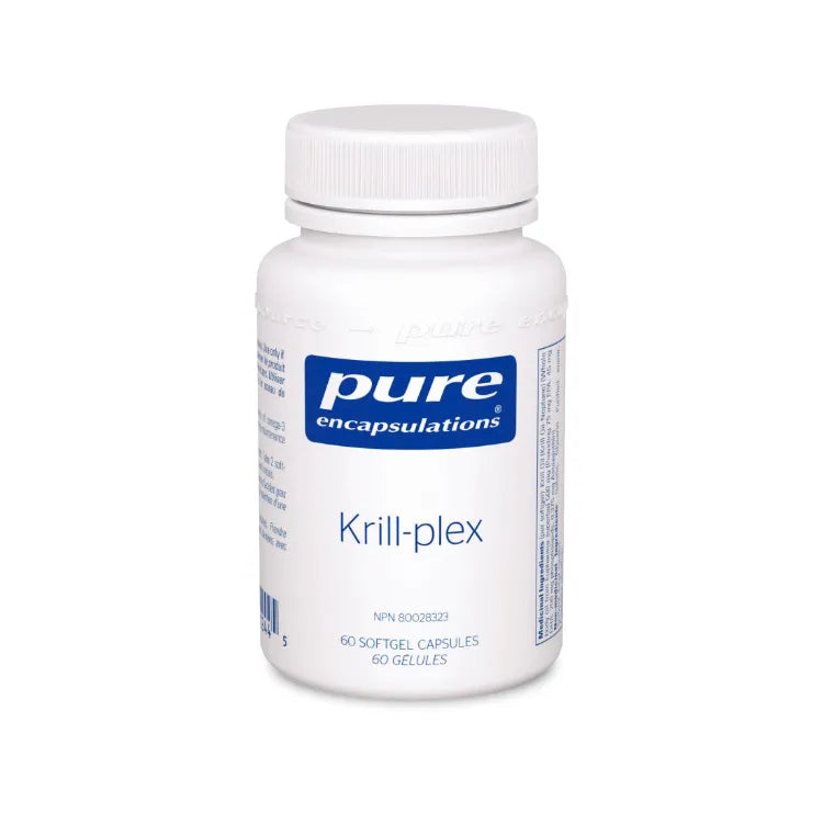 Pure Encapsulations磷虾油软胶囊 60粒 提供人体必需脂肪酸 促进关节舒适度