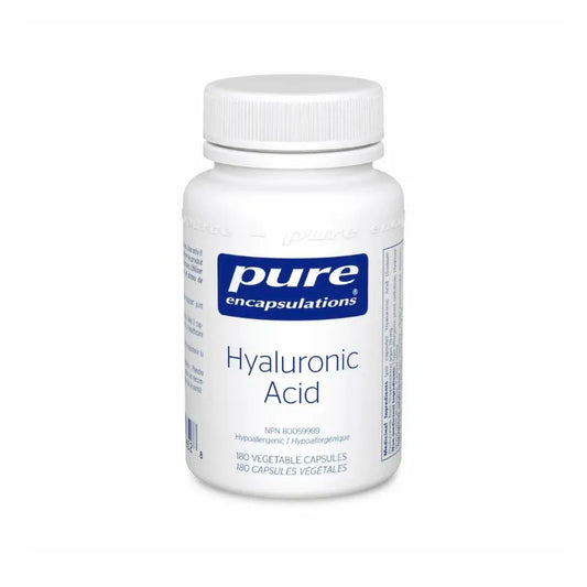 Pure Encapsulations Hyaluronic Acid Canadian label sold by nitvd.com
