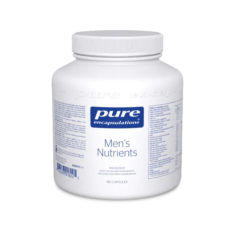 Pure encapsulations Men's Nutrients 180 capsules bottle Canada nitvd.com