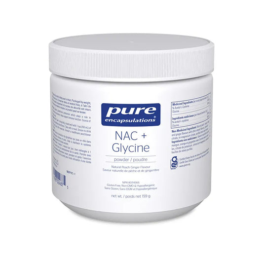 Pure encapsulations NAC + Glycine Powder sold by nitvd.com online Canada