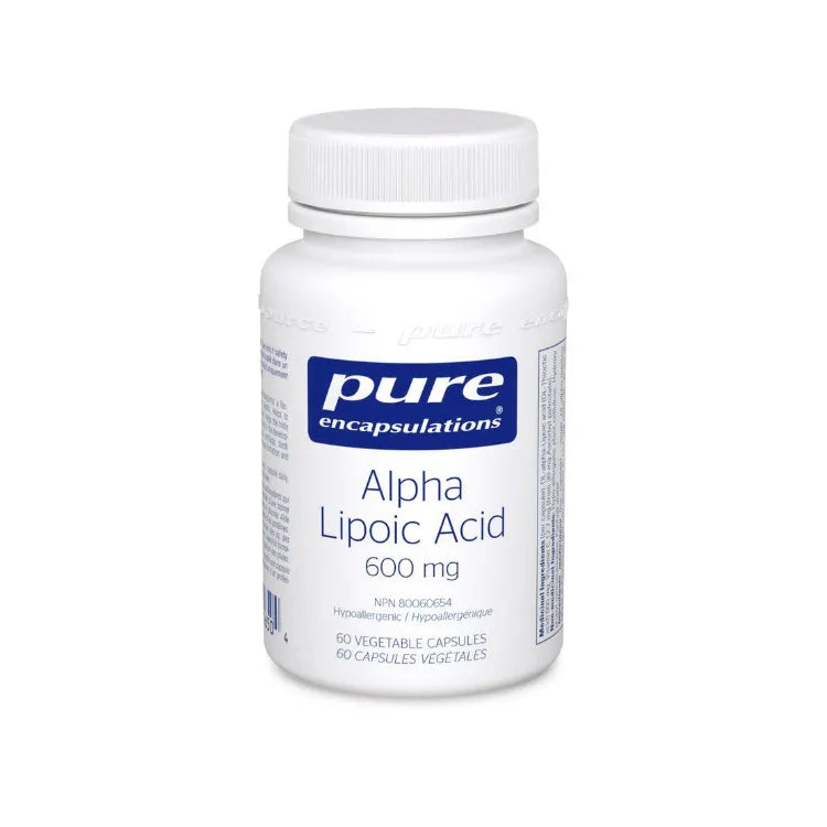 Pure encapsulations Alpha Lipoic Acid 600 mg sold by nitvd.com