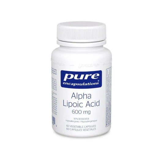Pure encapsulations Alpha Lipoic Acid 600 mg sold by nitvd.com
