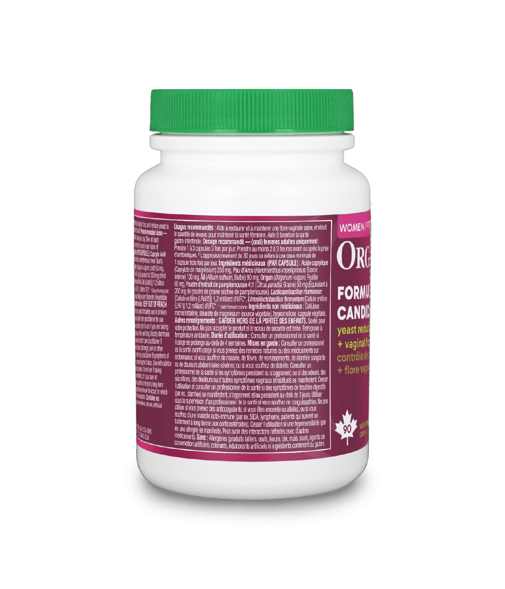6x Organika Formula Candida with Probiotics, 90vcaps Bundle