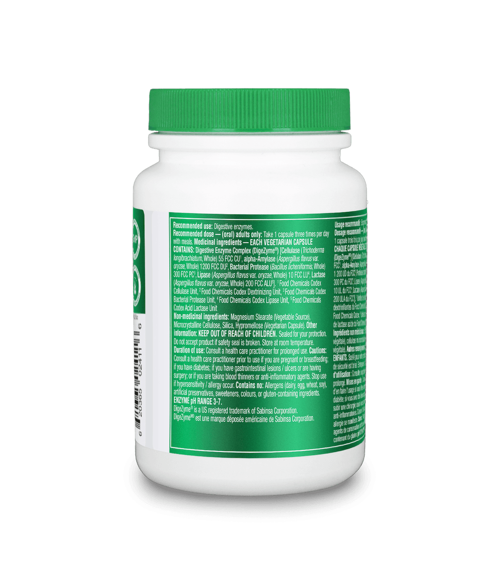 [优惠组合] 6瓶 x Organika 综合植物酵素，帮助消化通肠保胃壁，500毫克，120粒
