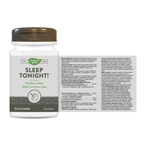 Nature's Way Sleep Tonight!™ 28 tablets Canada