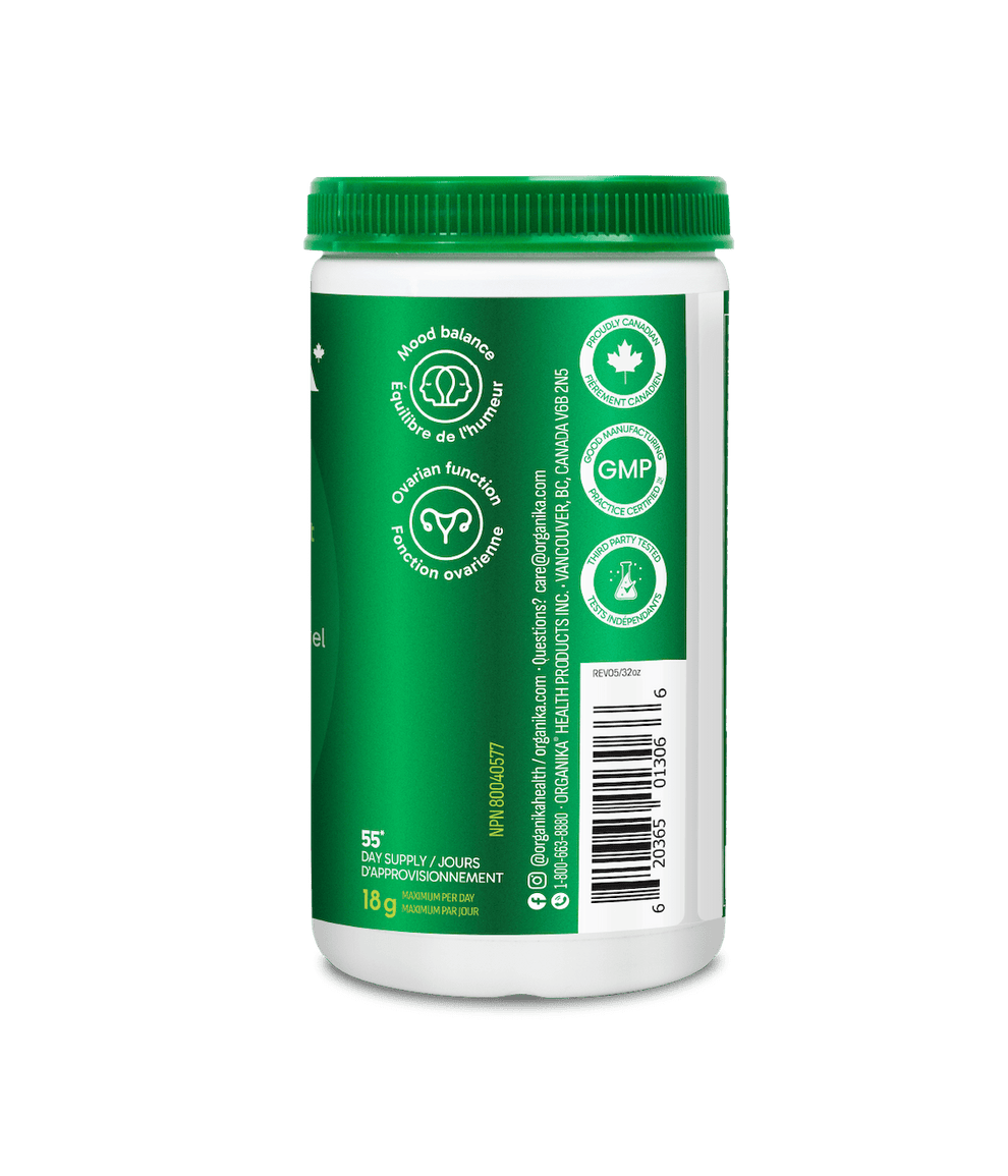 [优惠组合] 6瓶 X Organika 肌醇补充粉剂，500mg, 500克 (支持女性激素和情绪平衡以及卵巢功能)