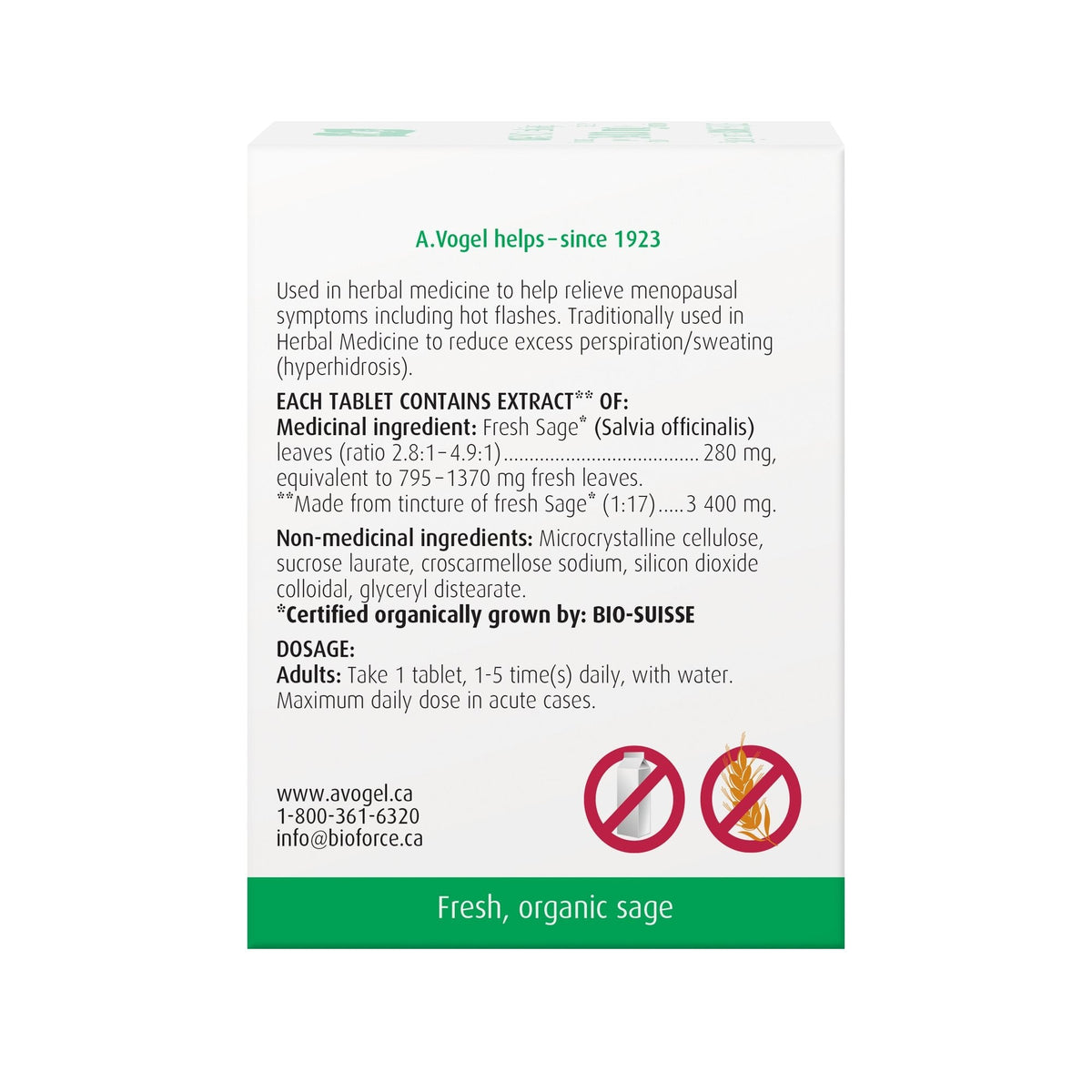 A.Vogel Menoforce 90 tablets