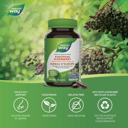 Nature's Way 接骨木果 100 粒膠囊