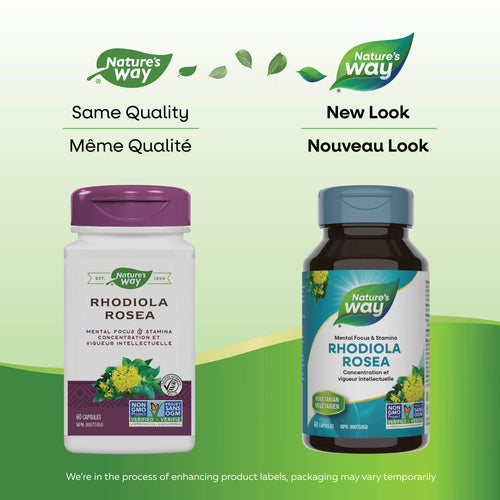 Nature's Way Rhodiola Rosea, 60 Vcaps