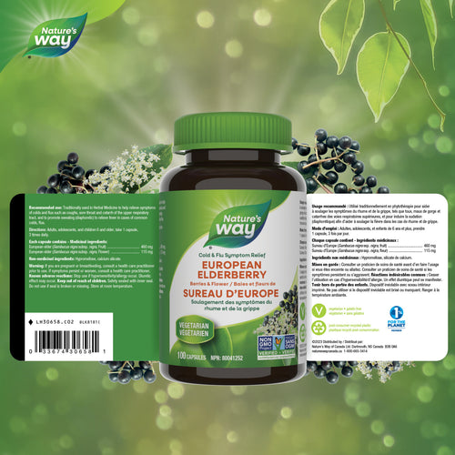 Nature's Way 接骨木果 100 粒膠囊