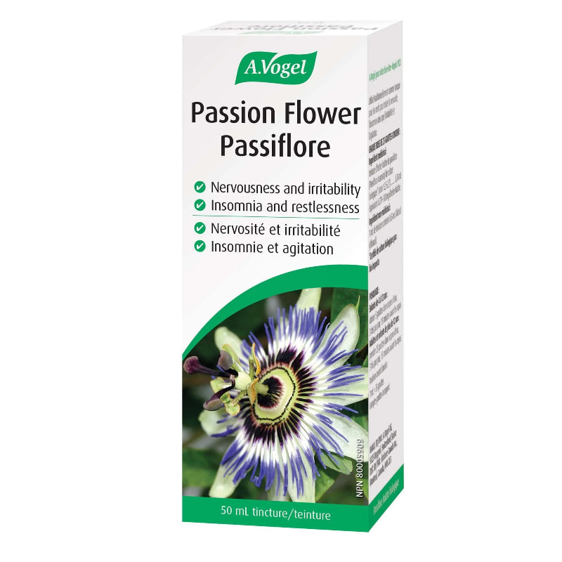 A.Vogel Passion Flower - Nervousness, Restlessness and Insomnia 50 mL for Adults & Kids 4+