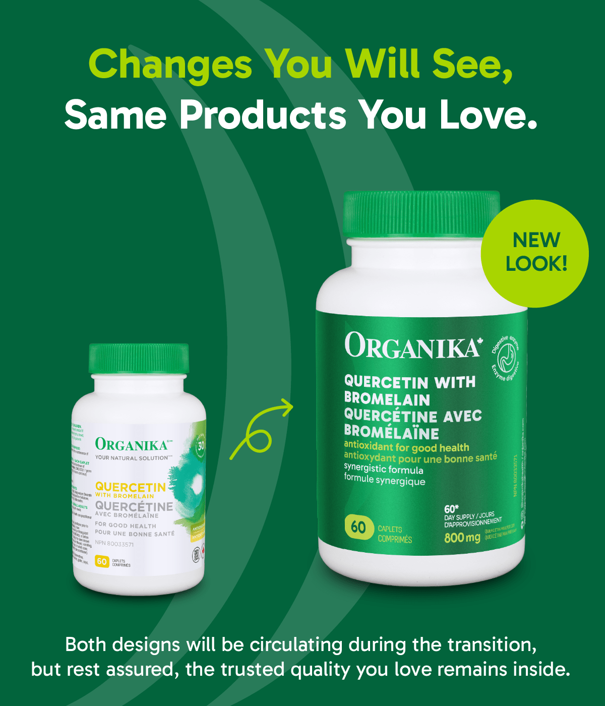 6x Organika Quercetin with Bromelain 500mg 120 caplets Bundle