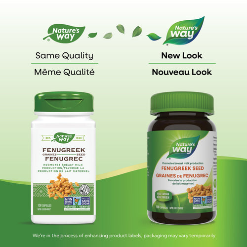 Nature's Way Fenugreek Seed, 100 caps