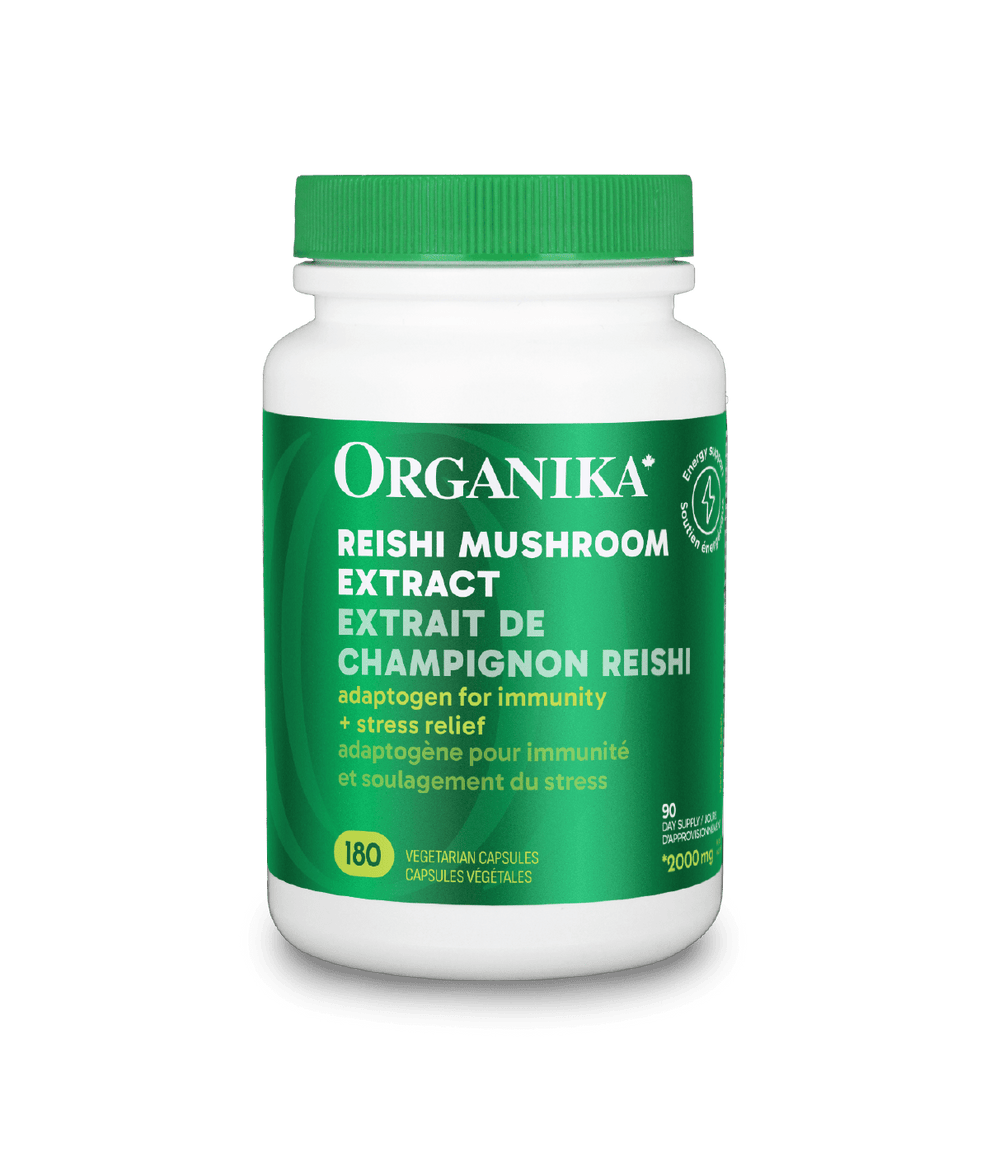 6x Organika Reishi Mushroom 250 mg 180 capsules Bundle