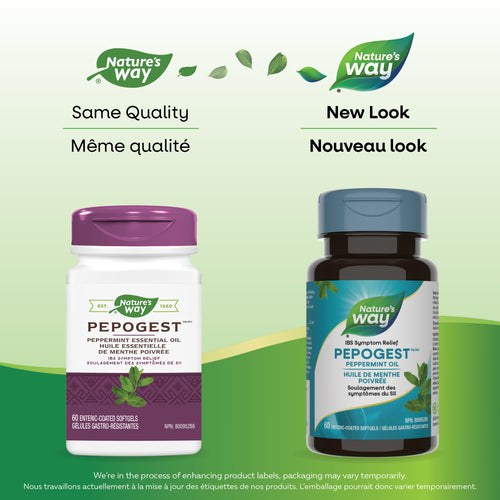 Nature's Way Pepogest™ Peppermint Essential Oil 60 softgels