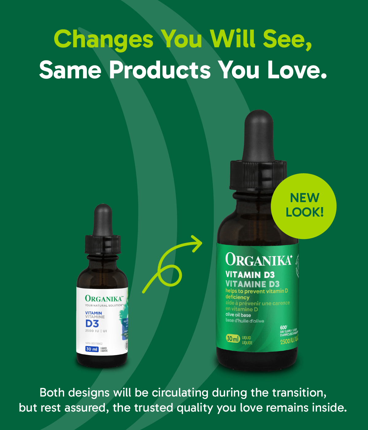 6x Organika Vitamin D3 Liquid 2500IU 30ml Bundle