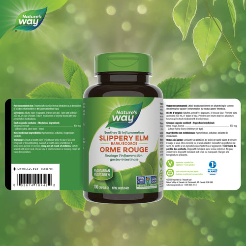 Nature's Way 赤榆皮 鎮定止瀉膠囊，100顆