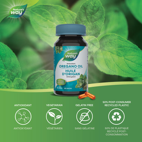 Nature's Way Oregano Oil, 60 Vcaps