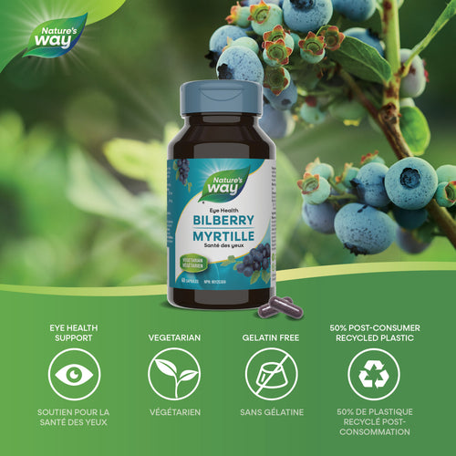 Nature's Way 覆盆子精华，改善视力，60粒