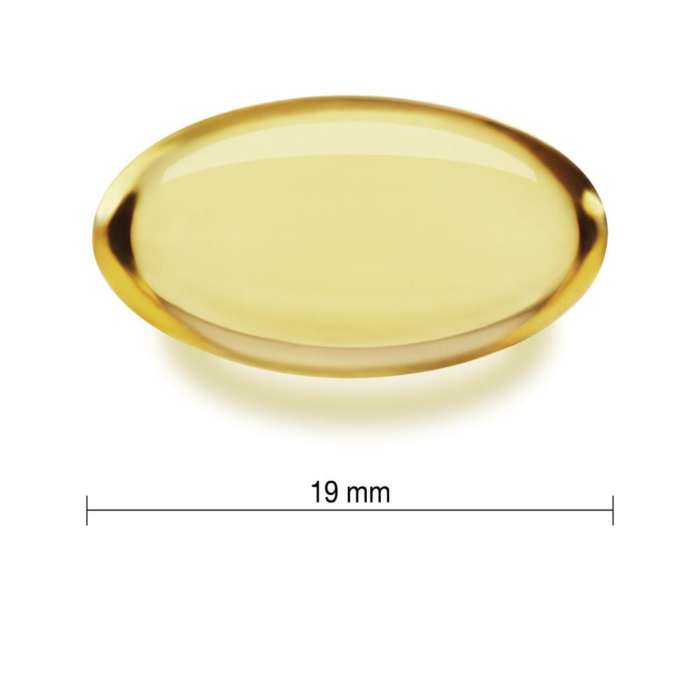 Jamieson Vitamin E 800IU 50 softgels 19 mm length 健美生