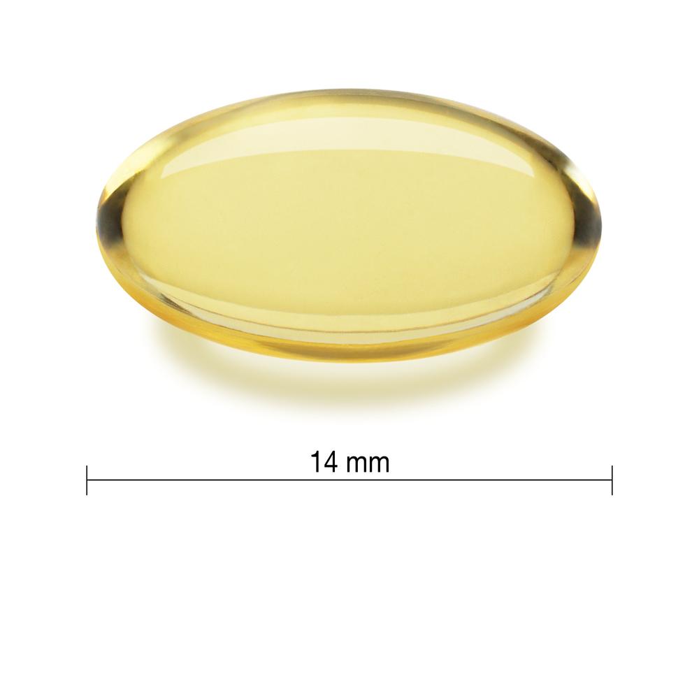 健美生 Jamieson Super Garlic Oil 1,500mg 100 softgels  14 mm in length