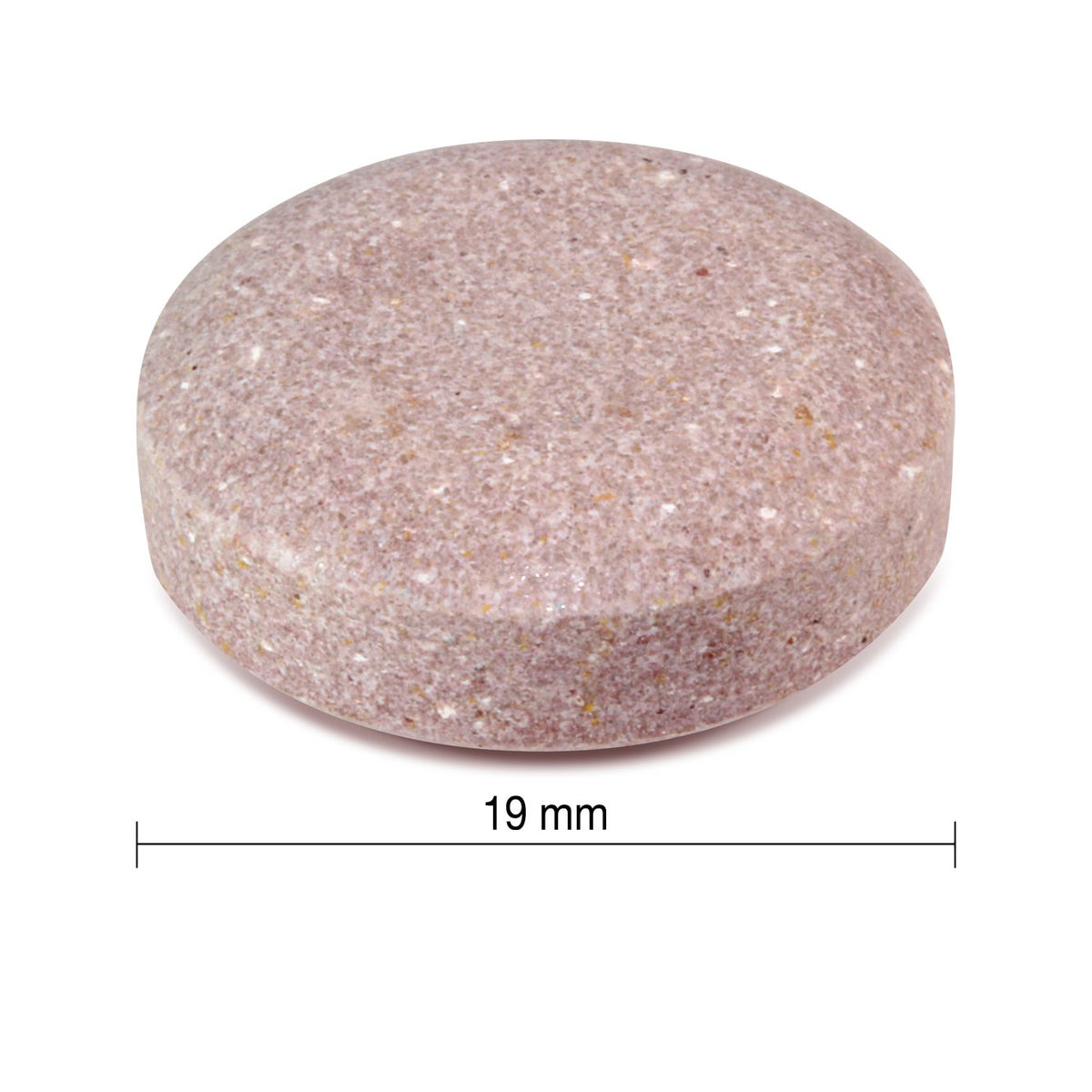 Jamieson Prenatal 100% Complete Multivitamin Chewable - Cranberry Apple 60's 健美生 tablet size is 19 mm in diameter