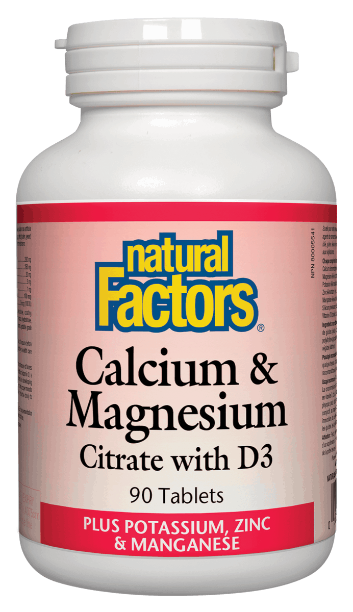 Natural Factors Calcium Magnesium Citrate nitvd.com
