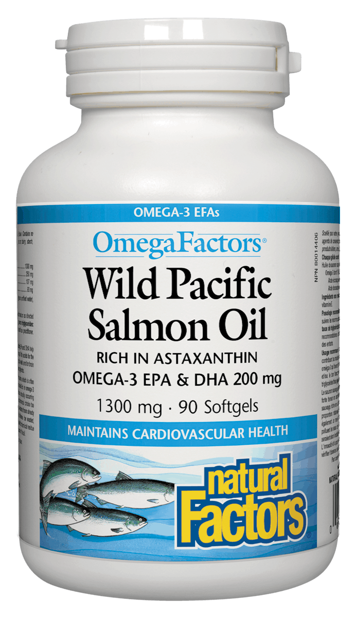  野生鲑鱼油(Wild Pacific Salmon Oil), 1000毫克, 90颗