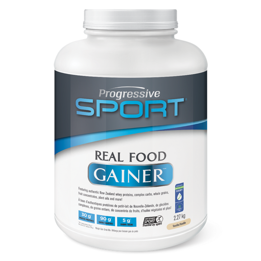 Progressive Real Food Gainer Vanilla, 2.27kg