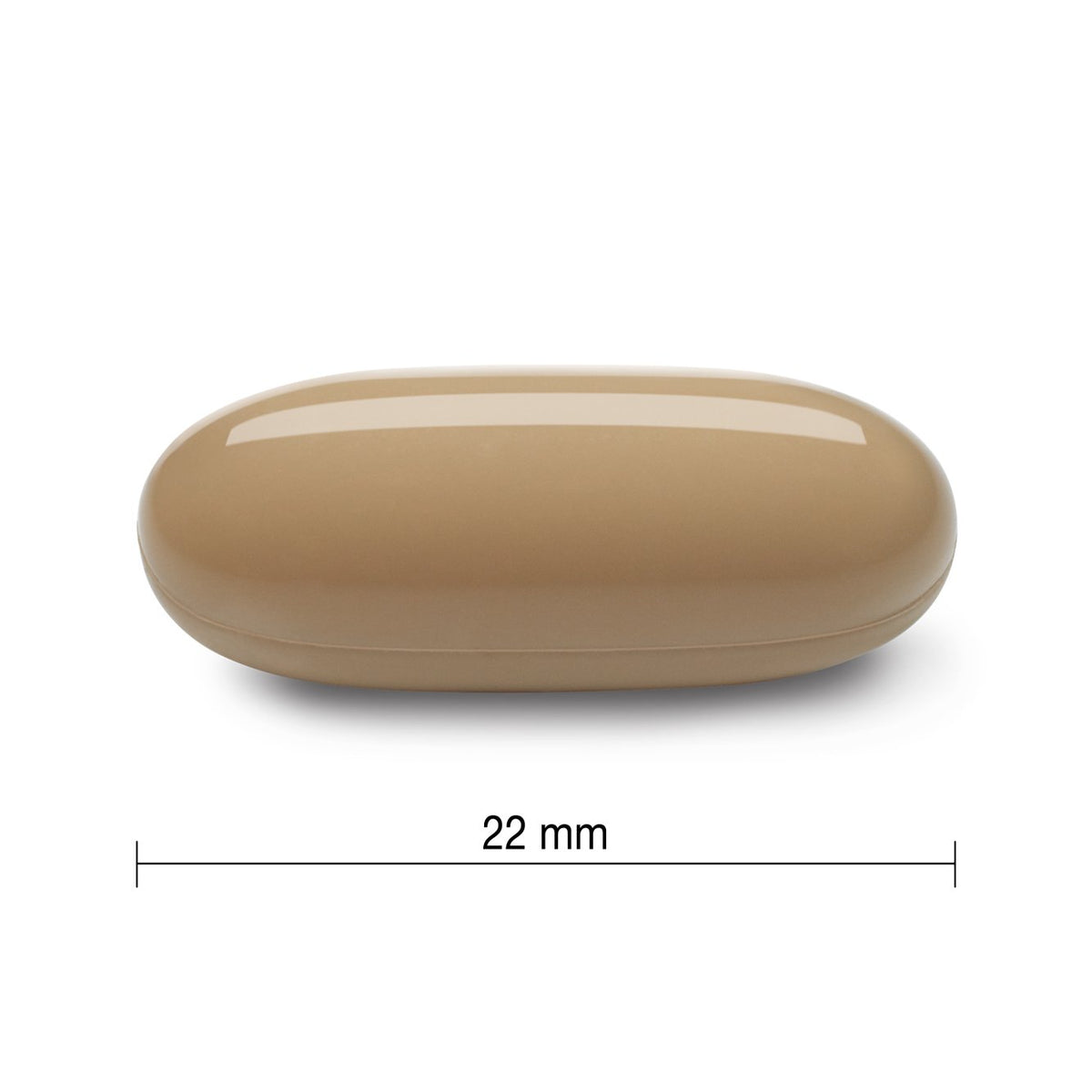Jamieson Glucosamine Chondroitin 500 mg —  180 softgels length 22 mm