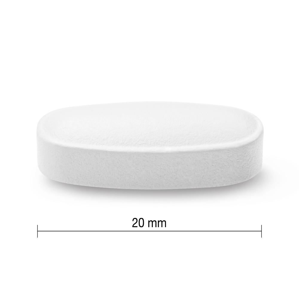 Jamieson Mega Cal™ Calcium, 650 mg, 100 + 20 Caplets Bonus 20 mm in length