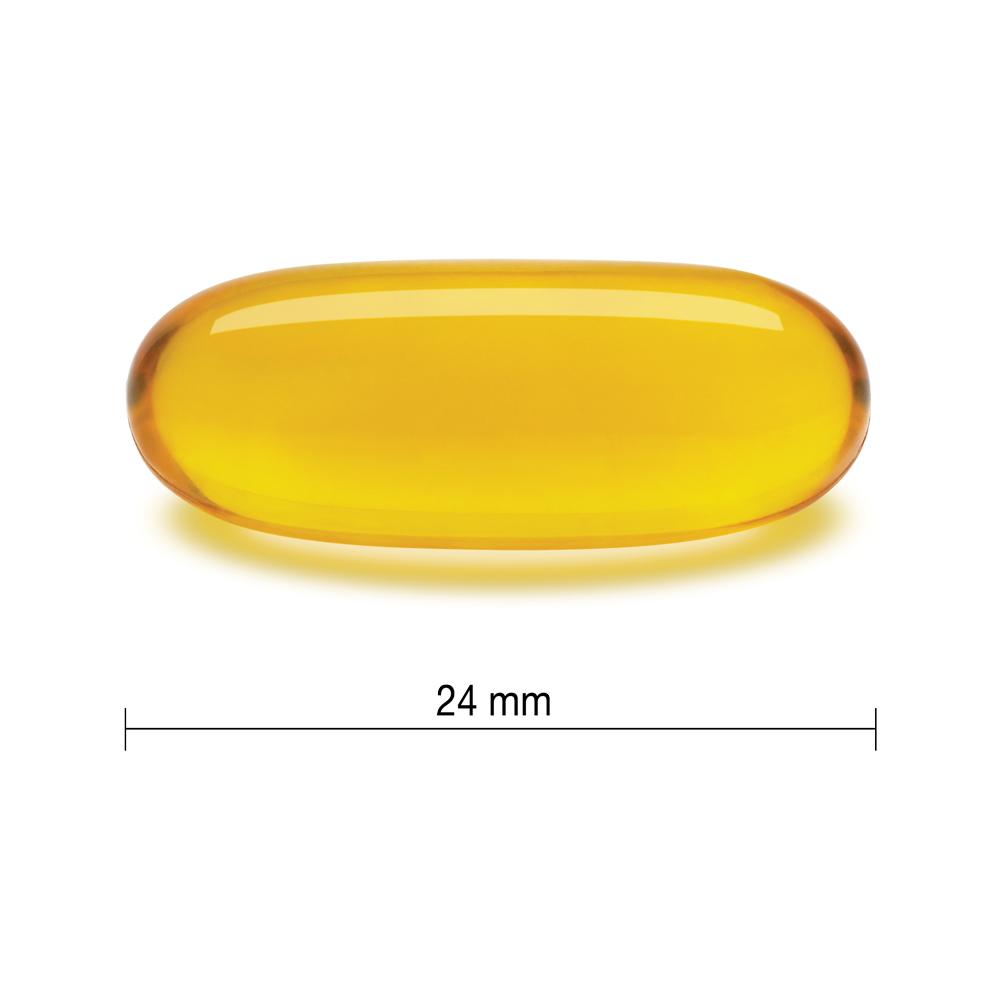 健美生 Jamieson Flaxseed Oil, 1,000mg, 180 + 20 BONUS softgels 24 mm in length photo