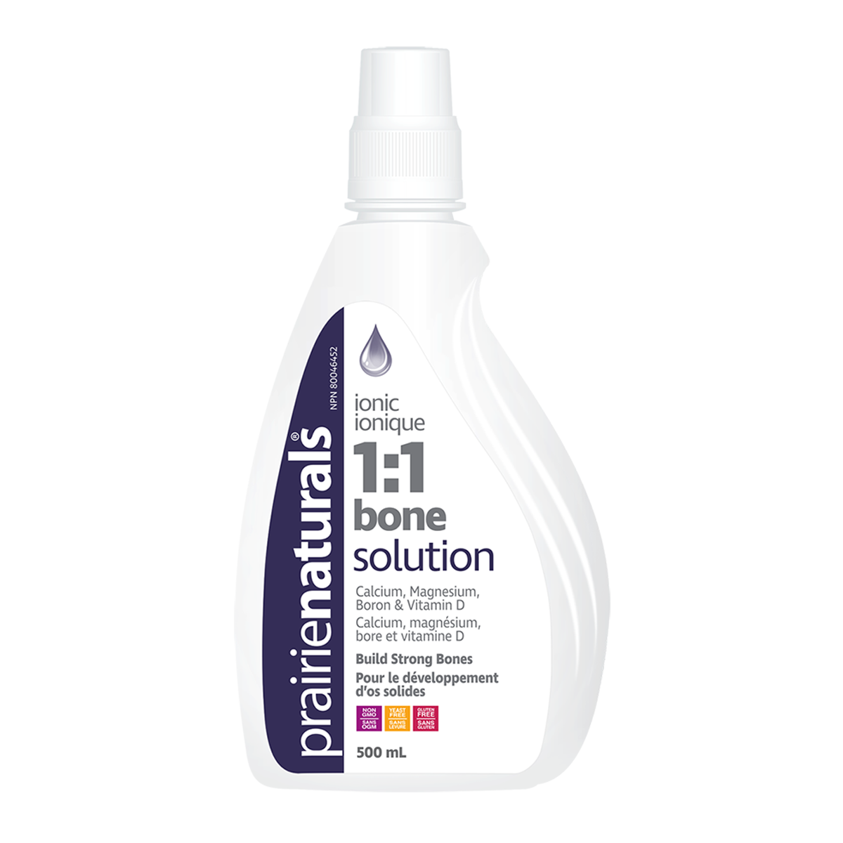 Prairie Naturals Liquid Bone Solution 1:1 500ml