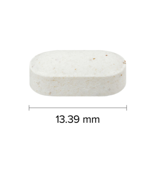 Webber Naturals Digestive Enzymes for Proteins and Carbohydrates tablet length 13.39mm length