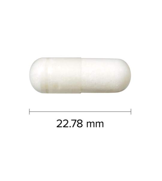 Webber Naturals  Biotin 5000 mcg 60 Vegetarian Capsule length 22.78 mm