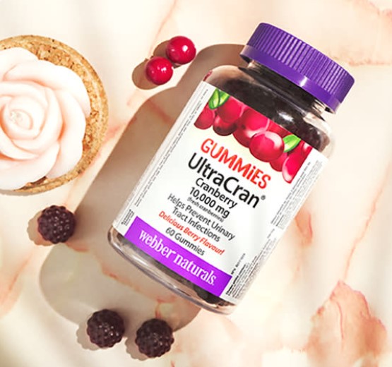 Webber Naturals 蔓越莓萃取（緩解/預防尿路感染） 10,000 毫克，60 粒軟糖