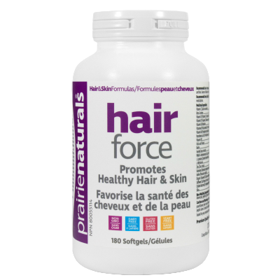 Prairie Naturals Hair-Force 180 softgels