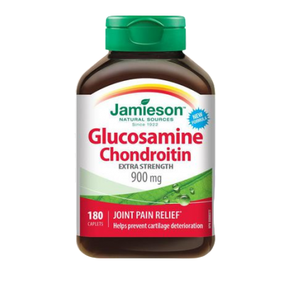Jamieson Glucosamine Chondroitin 900 mg —  180 caplets