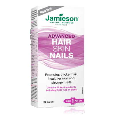 Jamieson Advanced Hair, Skin, Nails 45 caplets