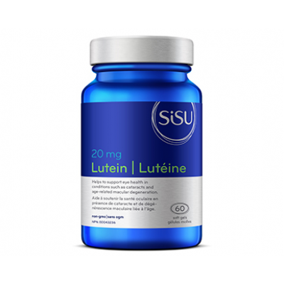 SISU Lutein, 20mg, 60 softgels