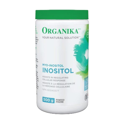 优格康  Organika Inositol (Myo-Inositol), 500mg, 500g 