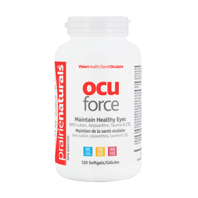 Prairie Naturals Ocu-Force w/ Lutein, 120 softgels